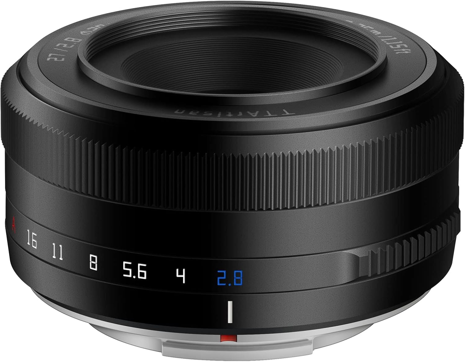 TTartisan 27mm F2.8 Autofocus Lens, Compatible with Fuji X-Mount Cameras XS10 X-A5 X-A7 X-M1 X-M2 X-E4 X-T1 X-T10 X-T2 X-T20 X-T3 X-T4 X-T100 X-T200 X-T30 X-Pro1 X-Pro2 X-Pro3 X-E1 (Black)